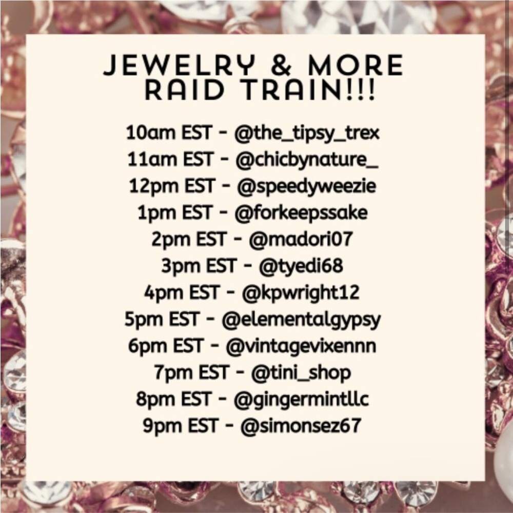 💖JEWELRY RAID TRAIN! 💖